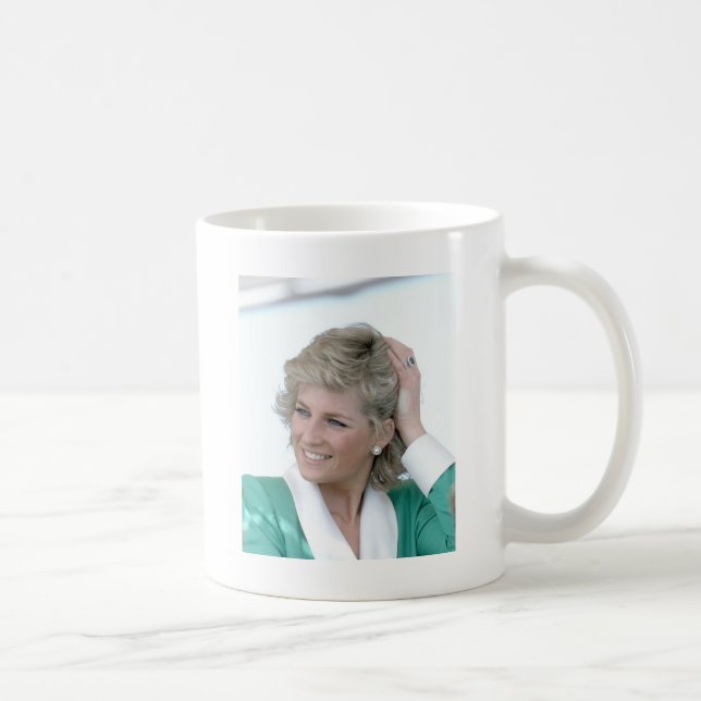 Prinzessin Diana Australien 1988 Tasse (Rechts)