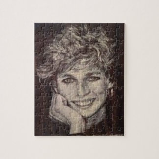 PRINZESSIN DIANA INK PEN PORTRAIT PUZZLE