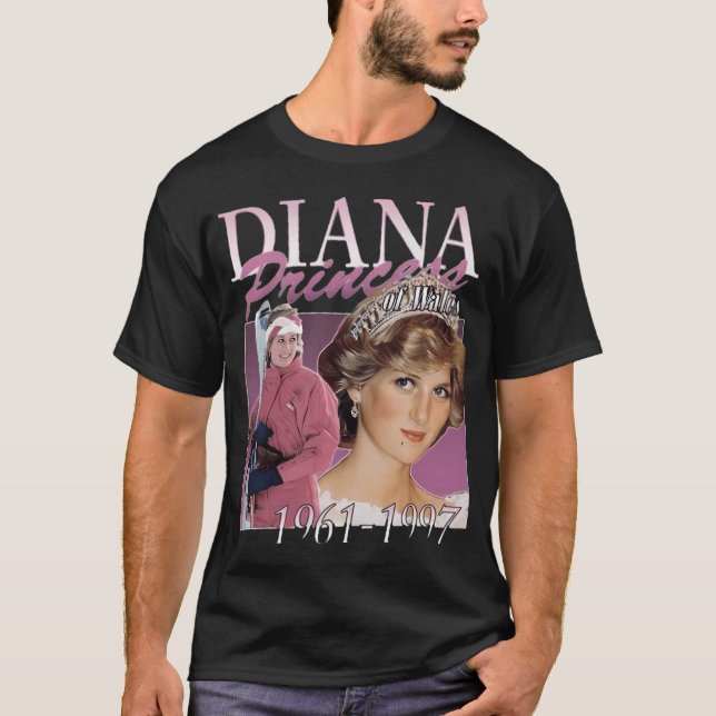 Prinzessin Diana T-Shirt (Vorderseite)