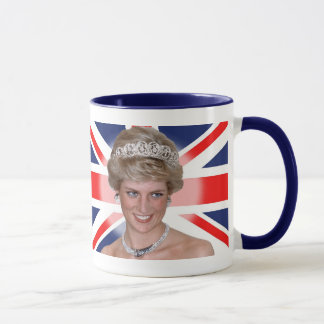 Prinzessin Diana Union Jack Tasse