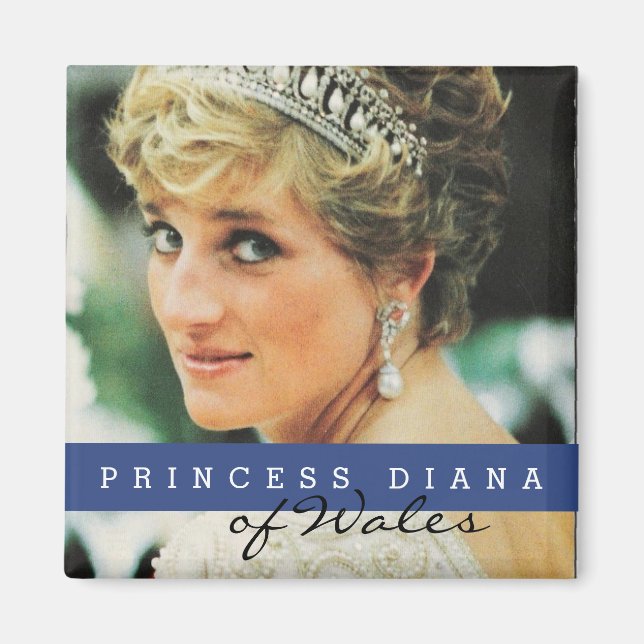 Prinzessin Diana von Wales Magnet (Vorne)