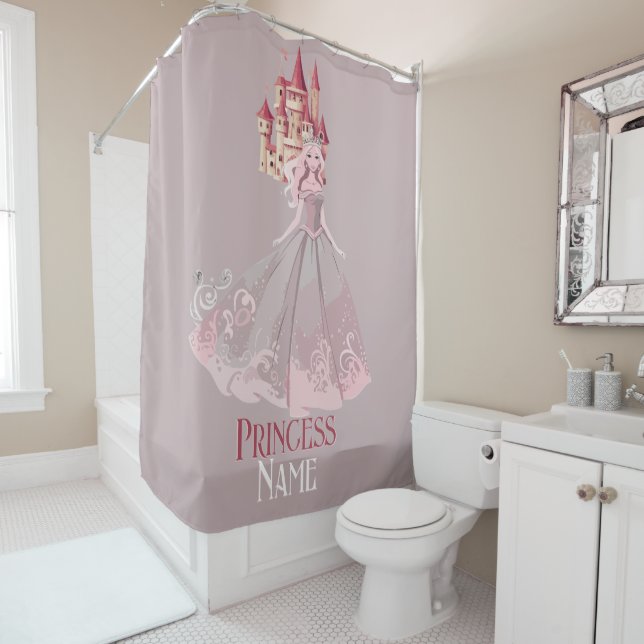 Prinzessin Duschvorhang (Beispiel)