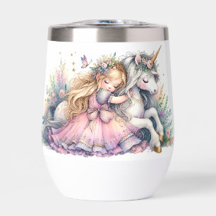 Prinzessin Einhorn Pastell Märchen Fantasy