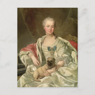 Prinzessin Ekaterina Golitsyna 1759 Postkarte