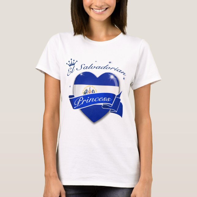 Prinzessin EL-Salvadorianer T-Shirt (Vorderseite)