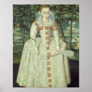 Prinzessin Elizabeth (1596-1662) 1603 (Öl auf Poster