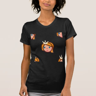 Prinzessin Emoji T-Shirt