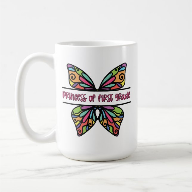 Prinzessin erster Klasse Kaffeetasse (Links)
