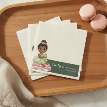 Prinzessin Frosch Baby Shower Servietten
