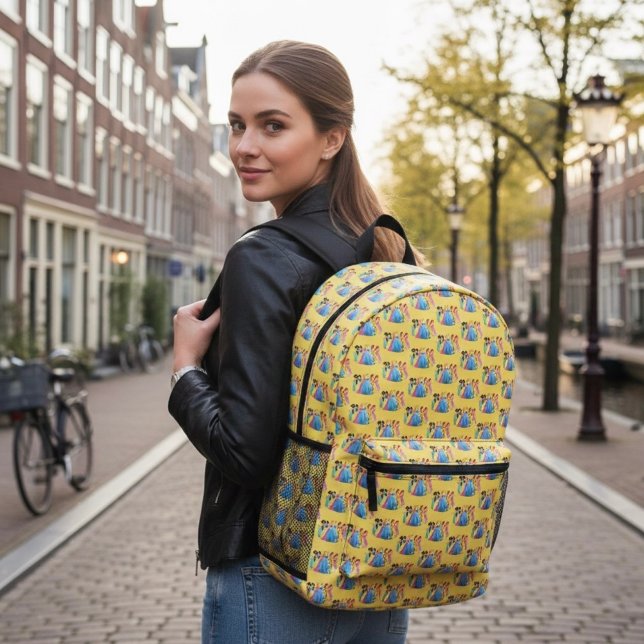 Prinzessin gedruckter Rucksack (Von Creator hochgeladen)