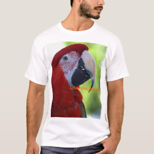 Prinzessin Green Wing Macaw T-Shirt