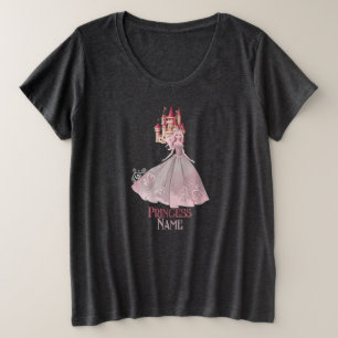 Prinzessin Große Größe T-Shirt