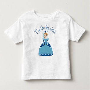 Prinzessin große Schwester Kleinkind T-shirt