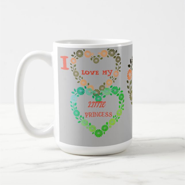 Prinzessin Herz Tasse 15oz. (Links)