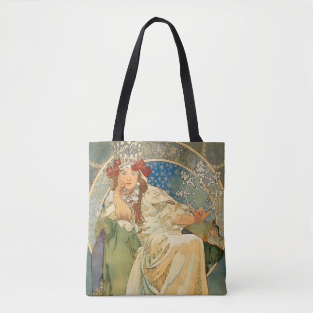 Prinzessin Hyacinth von Alphonse Mucha (Vorderseite)