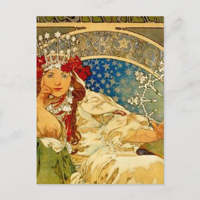 Prinzessin Hyazinthe  Postkarte (Vorderseite)