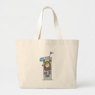 Prinzessin In Castle Tower Bag Jumbo Stoffbeutel