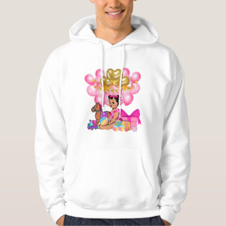 Prinzessin in Rosa Hoodie