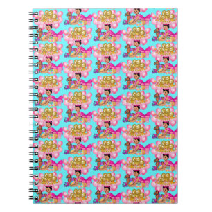 Prinzessin in Rosa Notizblock