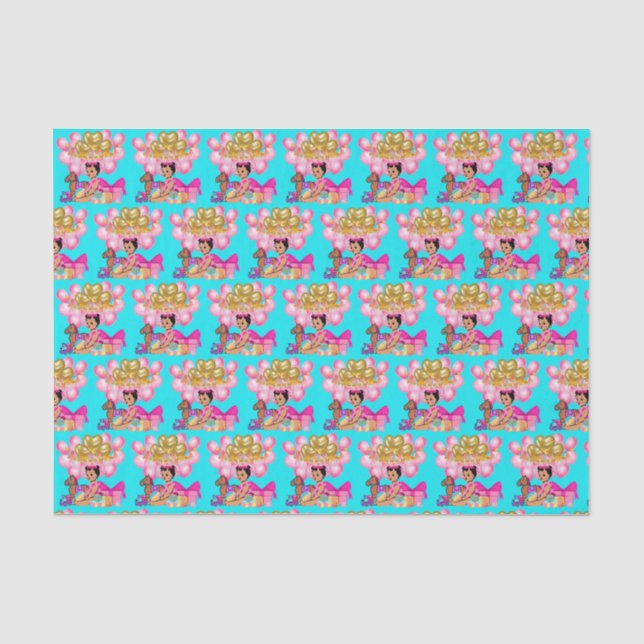 Prinzessin in Rosa Seidenpapier (Vorderseite)