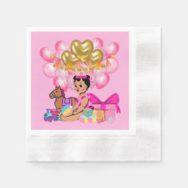 Prinzessin in Rosa Serviette