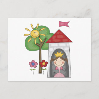 Prinzessin in Tower Tshirts und Geschenke Postkarte