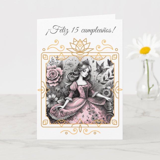 Prinzessin Karte (Kleine Pflanze)