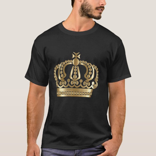 Prinzessin King Queen Crown T-Shirt (Vorderseite)