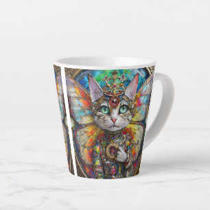 Prinzessin Kitty Katze der Schmetterlingsflügelbri Milchtasse