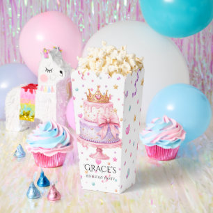 Prinzessin Konfetti Geburtstagsfeier  Geschenkschachtel