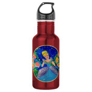 Prinzessin "Kunst von Kindern" Edelstahlflasche