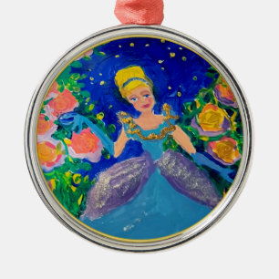 Prinzessin "Kunst von Kindern" Ornament Aus Metall