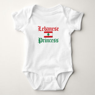 Prinzessin Libanon Baby Strampler