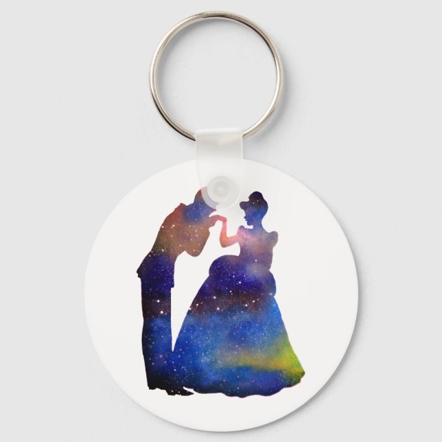 Prinzessin Liebe 5,7 cm Tastenring Schlüsselanhänger (Vorderseite)