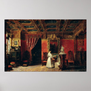 Prinzessin Marie d'Orleans in ihrem Gothic-Studio Poster