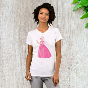 Prinzessin mit einer Rose T - Shirt für Frauen