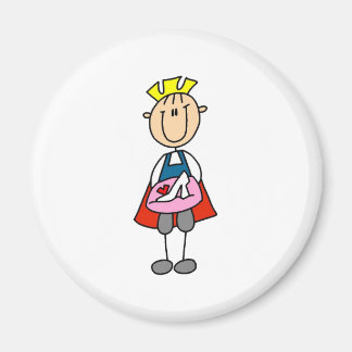 Prinzessin mit Glass Slipper Magnet