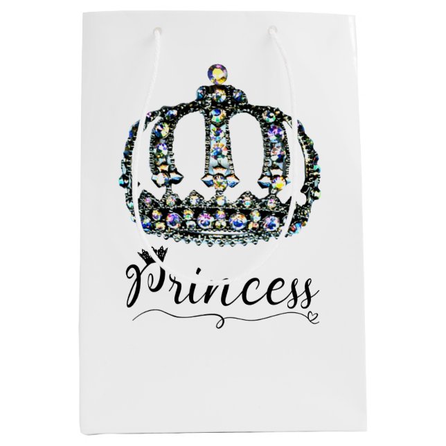 "Prinzessin" Mittlere Geschenktüte (Vorderseite)