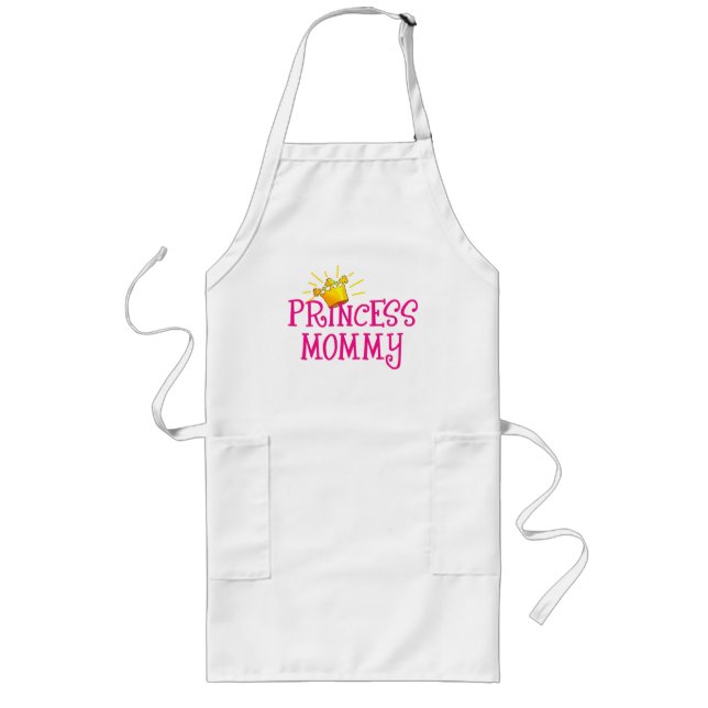 Prinzessin Mommy T-shirts, Geschenke Lange Schürze (Vorne)