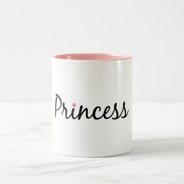 Prinzessin Mug Zweifarbige Tasse (Mittel)