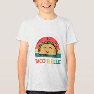 Prinzessin Name Taco Belle Cinco Mayo Funny mexika Tri-Blend Shirt