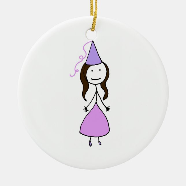 Prinzessin Ninja! Keramikornament (Vorne)