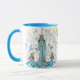 Prinzessin Odette Sketch Mug mit farbigem Tasse