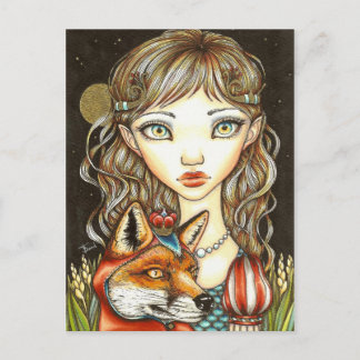 Prinzessin Phoebe und Theodore der Große Postkarte