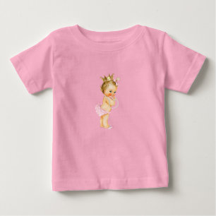Prinzessin Pink & Gold  Baby T-shirt