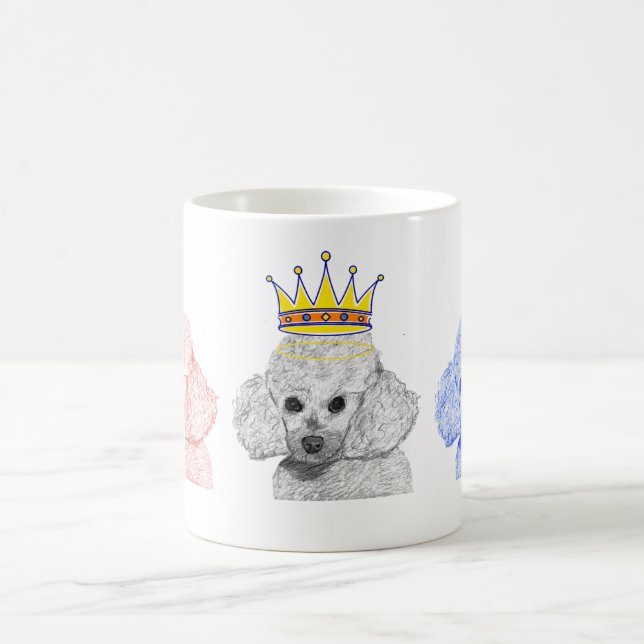 Prinzessin Poodles Mug Tasse (Mittel)