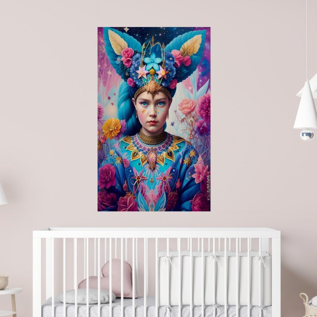 Prinzessin Poster (Kinderzimmer 2)