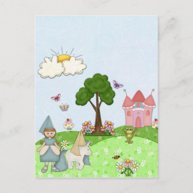 Prinzessin Postkarte (Vorderseite)