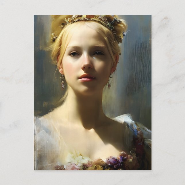 Prinzessin Postkarte (Vorderseite)