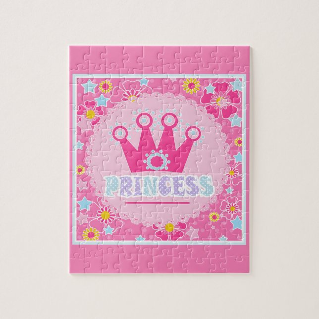 Prinzessin. Puzzle (Vertikal)